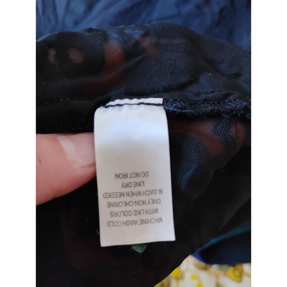 Black Velvet Jacket Shrug Size M Black Burn Out Cocktail Party Wedding EUC - Picture 10 of 10